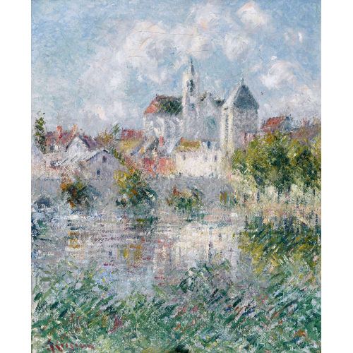 GUSTAVE LOISEAU : 'Moret-sur-Loing' (DOBIASCHOFSKY AUKTIONEN AG)