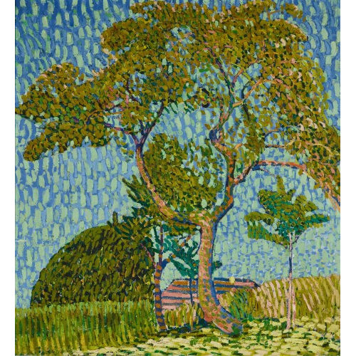 CUNO AMIET : 'Baum in Abendsonne' (DOBIASCHOFSKY AUKTIONEN AG)