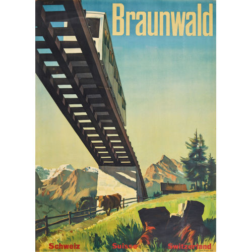 EDMUND WELF : 'Braunwald' (DOBIASCHOFSKY AUKTIONEN AG)