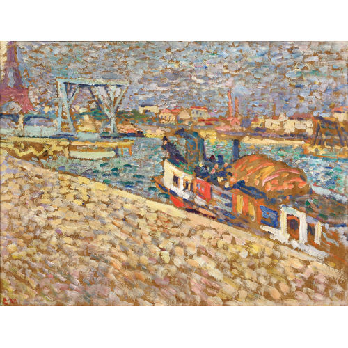 LOUIS VALTAT : 'Le Bateau-Mouche' (DOBIASCHOFSKY AUKTIONEN AG)