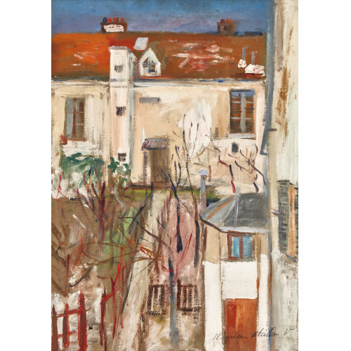 MAURICE UTRILLO : Maison  Montmartre (DOBIASCHOFSKY AUKTIONEN AG)