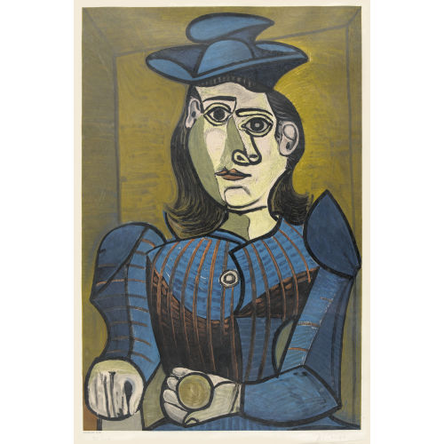 PABLO PICASSO : Femme assise (Dora Maar) (Dobiaschofsky Auktionen AG)